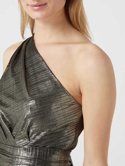 Ted Baker Jurk in one shoulder-look  Goud gemêleerd - 3