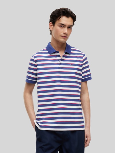 Tommy Jeans Regular Fit Poloshirt aus reiner Baumwolle Rauchblau 4