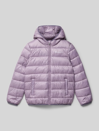 CHAMPION Gewatteerd jack met capuchon en steekzakken Lila - 1