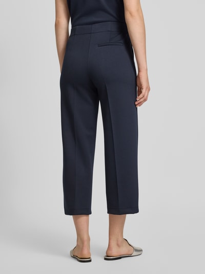 Someday Culotte mit Längsfalten und Gesäßtasche Modell 'Curilo line' Marine 5
