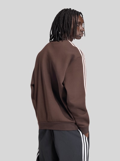 adidas Originals sweatshirt met logodetail van katoenmix Donkerbruin - 5