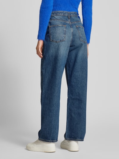 Hugo Blue Wide leg jeans in 5-pocketmodel, model 'Leni' Jeansblauw - 5