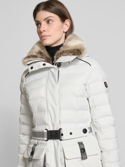 Wellensteyn Steppjacke mit Kunstfellkragen Modell 'Abendstern' Offwhite 3