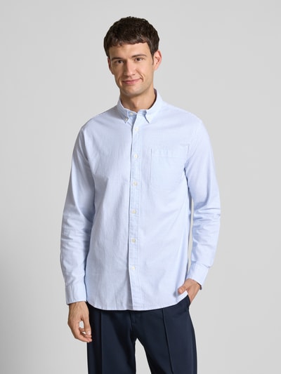 SELECTED HOMME Regular fit vrijetijdsoverhemd van katoenmix, model 'REGRICK' Wit - 4