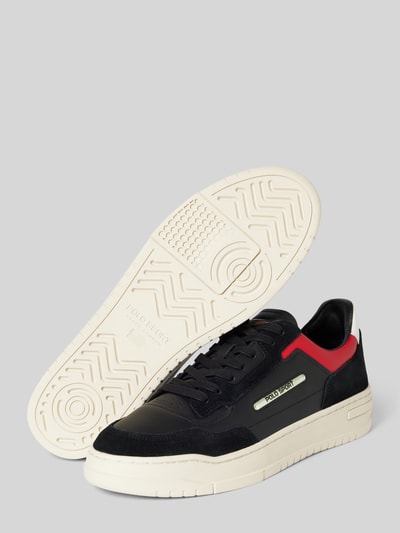 Polo Sport Ledersneaker mit Label-Detail Black 3