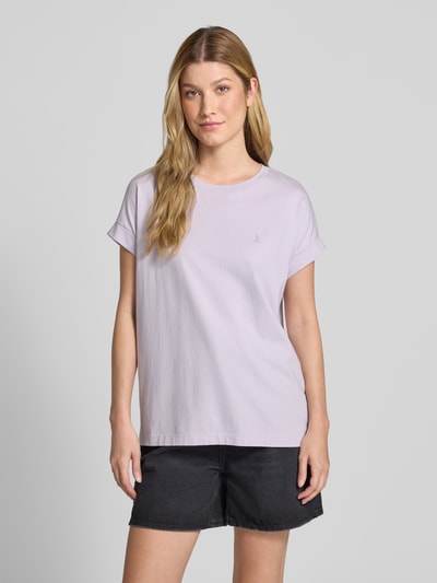 Armedangels Loose fit T-shirt van puur katoen Lila - 4