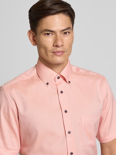 ETERNA Modern Fit Business-Hemd mit Brusttasche Orange 3