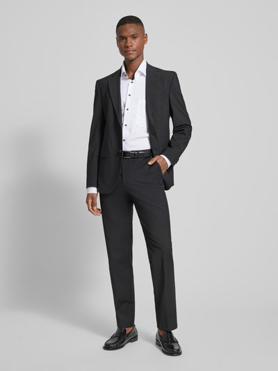 ETERNA Comfort fit zakelijk overhemd van katoen met kentkraag Wit - 1