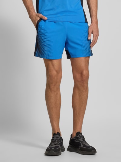 Under Armour Regular Fit Shorts mit Logo-Detail Rauchblau 4