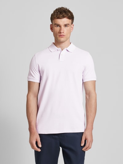 MCNEAL Poloshirt met labelstitching  Paars - 4