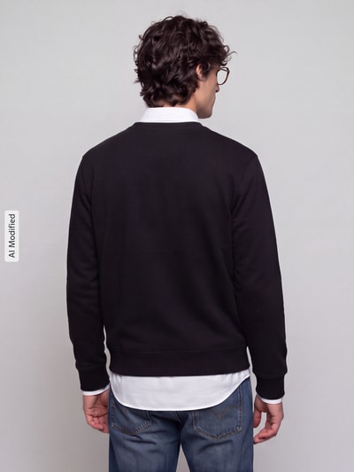 Pepe Jeans Regular Fit Sweatshirt Modell 'Jefferson' Black 5