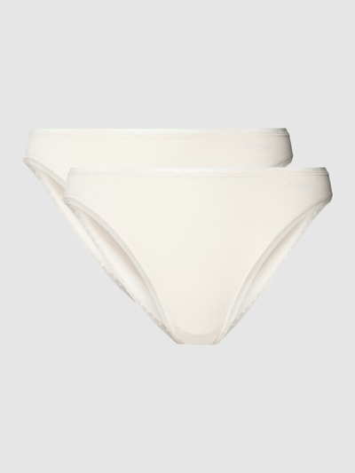 Sloggi Slip met labeldetail in een set van 2 stuks Beige - 1