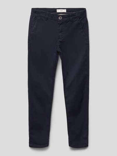 Mango Regular Fit Hose im 5-Pocket-Design Modell 'piccolo' Marine 1