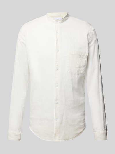 Lindbergh Koszula casualowa z listwą guzikową Biały 2