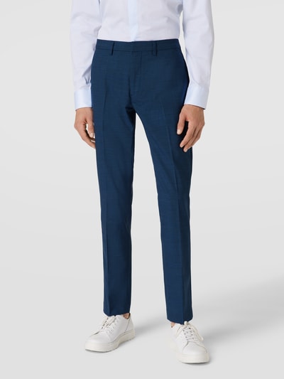 Tommy Hilfiger Tailored Spodnie z melanżowym wzorem model 'DENTON MODERN' Niebieski 4