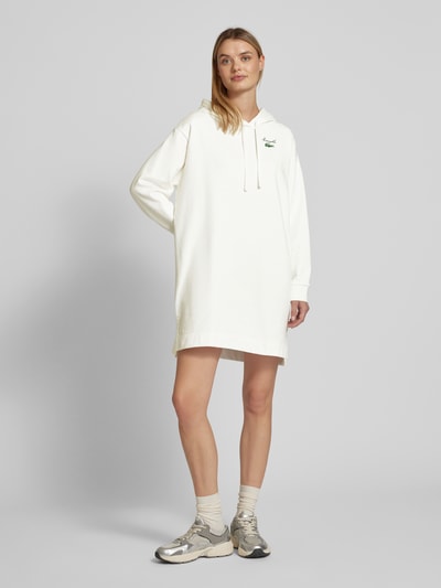 Lacoste Sport Sweatjurk met capuchon Offwhite - 1