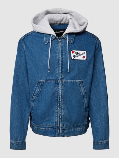 The Hundreds Jeansjacke mit Kapuze Jeansblau 2