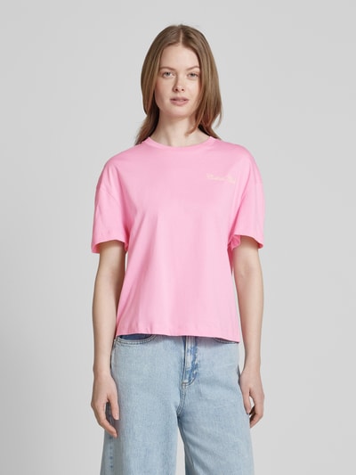 Rich & Royal T-Shirt mit Motiv-Print Pink 4