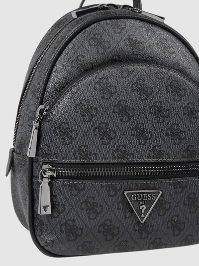 Guess Rucksack mit Logo-Muster Modell 'Manhattan'  Black 5