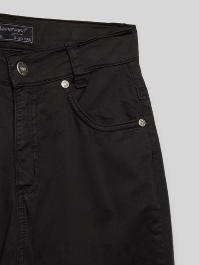 Blue Effect Stoffhose mit 5-Pocket-Design Black 2