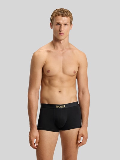 BOSS Trunks aus Stretch-Baumwolle im 3er-Pack Black 6