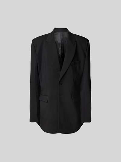 VETEMENTS Relaxed Fit Sakko aus Woll-Mix Black 2