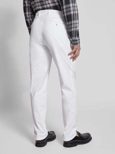 Brax Regular Fit Chino mit Paspeltasche Modell 'EVEREST' Weiss 5