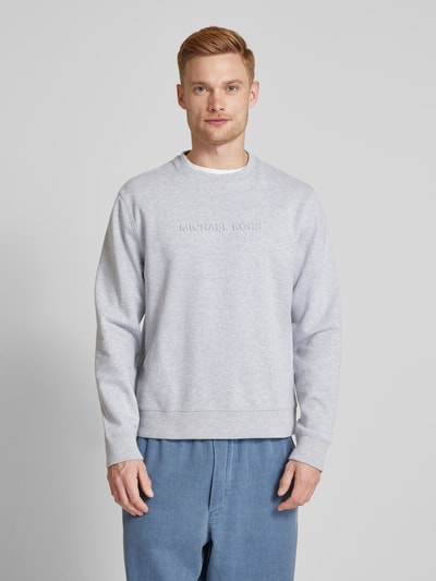 Michael Kors Sweatshirt mit Label-Detail Mittelgrau 4