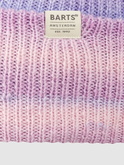 Barts Beanie mit Allover-Muster Lila meliert 2