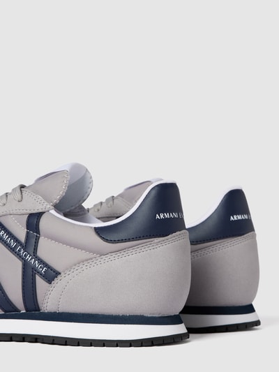 ARMANI EXCHANGE Sneaker mit Label-Details Mittelgrau 3