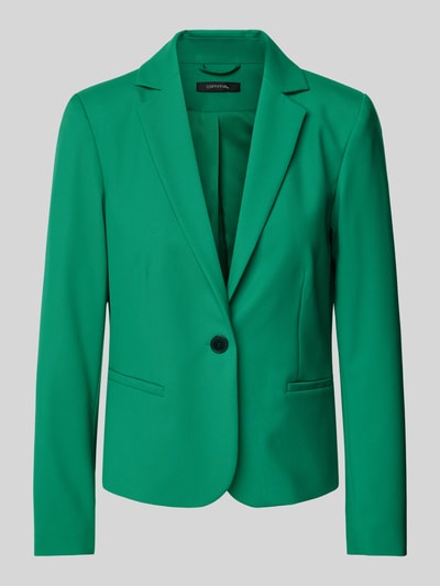 comma Blazer mit Leistentaschen Gruen 2