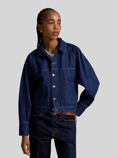 Polo Ralph Lauren Kurtka jeansowa o kroju relaxed fit z czystej bawełny Jeansowy niebieski 4
