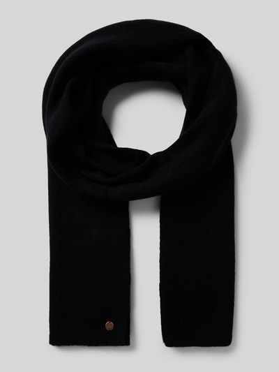 Fraas Sjaal van puur kasjmier Zwart - 1