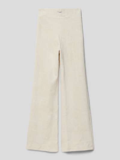 Garcia Bootcut Leggings aus Cord Offwhite 3