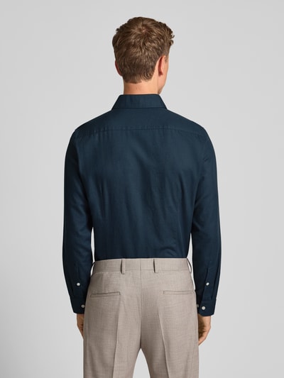 SEIDENSTICKER Koszula biznesowa o kroju regular fit z kołnierzykiem typu kent model ‘Casual’ Granatowy 5