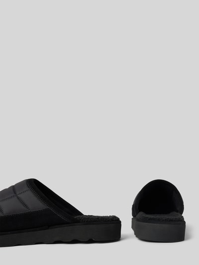 Polo Ralph Lauren Slides mit Logo-Stitching Black 2