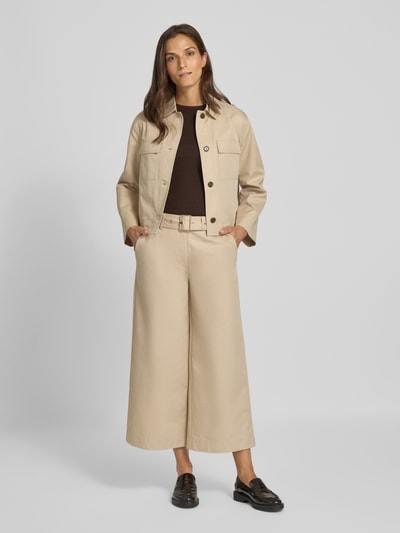 JOOP! Culotte met riem, model 'Philia' Zand - 1