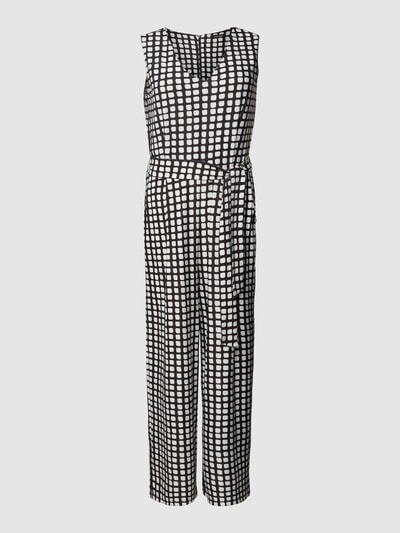 More & More Jumpsuit met all-over motief Zwart - 2