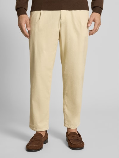 MCNEAL Regular fit corduroy broek met tunnelkoord Kit - 4