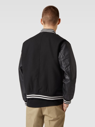 Jack & Jones Collegejack met labeldetail Zwart - 5