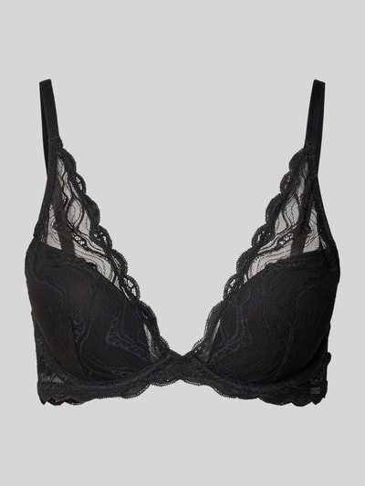Calvin Klein Underwear BH in semitransparentem Design mit Hakenverschluss Black 1