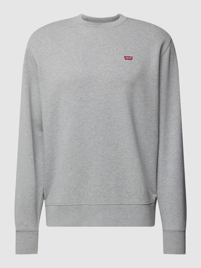 Levi's® Sweatshirt in Melange-Optik Hellgrau 2