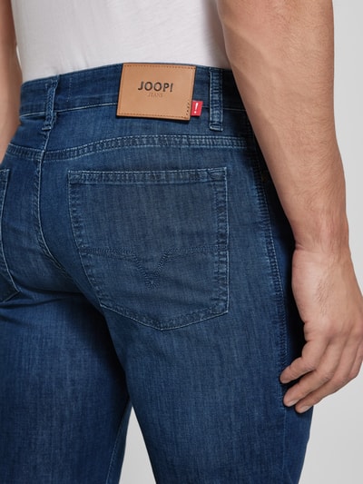 JOOP! Jeans Straight fit jeans in 5-pocketmodel, model 'Mitch' Blauw - 3