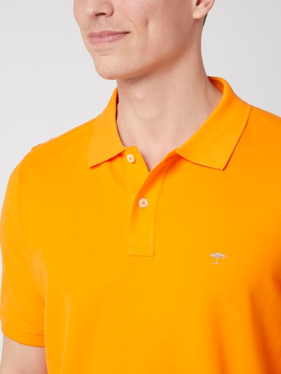 Fynch-Hatton Poloshirt aus Baumwolle  Orange 3