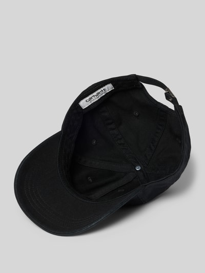 Carhartt Work In Progress Basecap mit Label-Stitching Modell 'Madison' Black 2