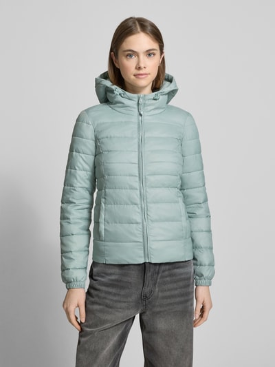 Only Regular Fit Steppjacke mit Kapuze Modell 'TAHOE' Mint 4