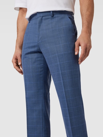 BOSS Pantalon met steekzakken, model 'Leon' Blauw - 3