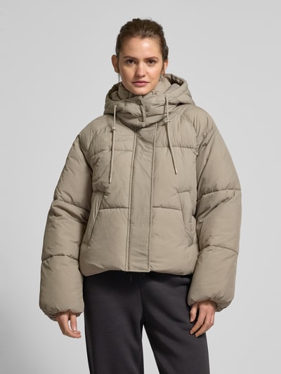 Only Boxy Fit Steppjacke mit Kapuze Modell 'HOPE' Beige 4