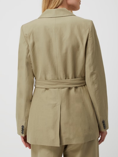 Joseph Janard Blazer met tailleriem  Rietgroen - 5