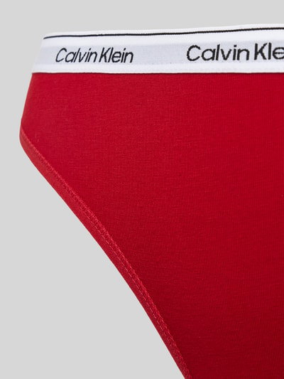 Calvin Klein Underwear Slip mit elastischem Label-Bund Rot 2